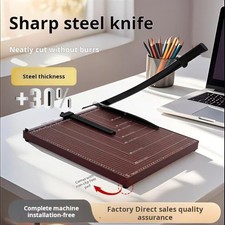 Guillotine Paper Cutter 18 Inch - Professional Large Paper Heavy Duty Trimmer, 1