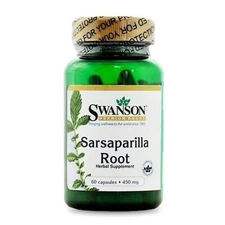 SWANSON SARSAPARILLA ROOT 60 CAPSULES