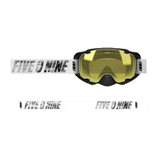509 Aviator 2.0 XL Magnetic Snow Goggle - Whiteout (Yellow Tint (Polarized))