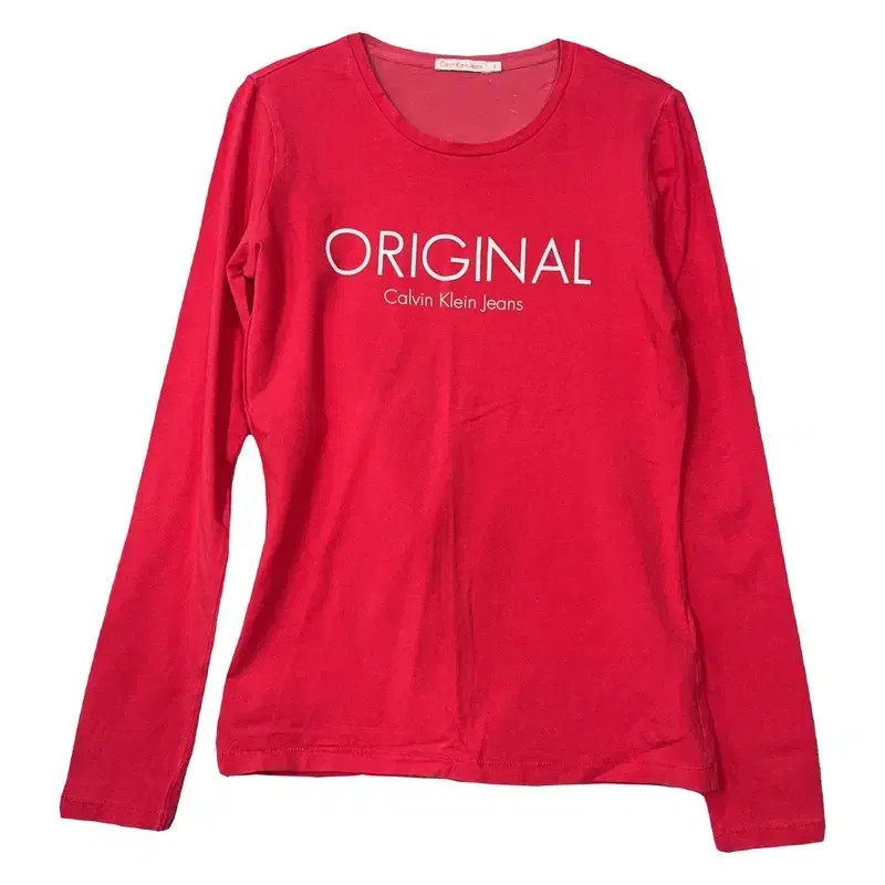 Calvin Klein Red Long Sleeve T-Shirt S Men’s Casual Top thumbnail 2