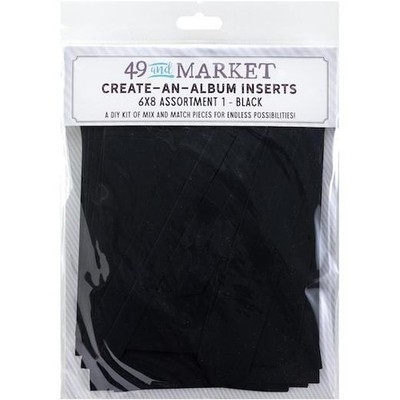 49 und Market Create-An-Album 6''x8'' Inserts