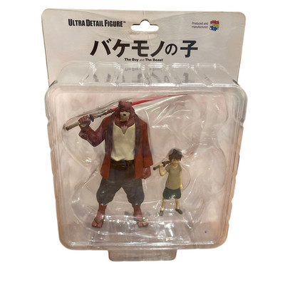 UDF The Boy and the Beast Kutetsu & Kyuta Figurenset Medicom Toy Studio Chizu