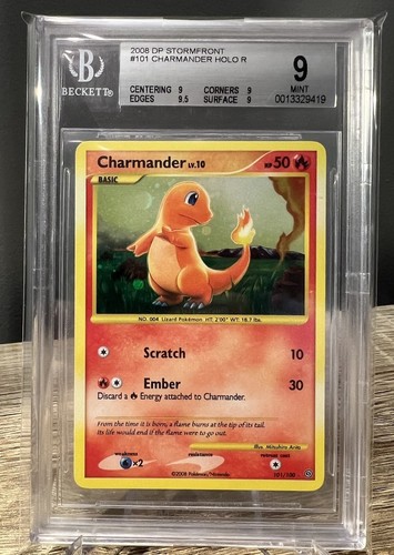 Charmander graded BGS 9 for sale on eBay