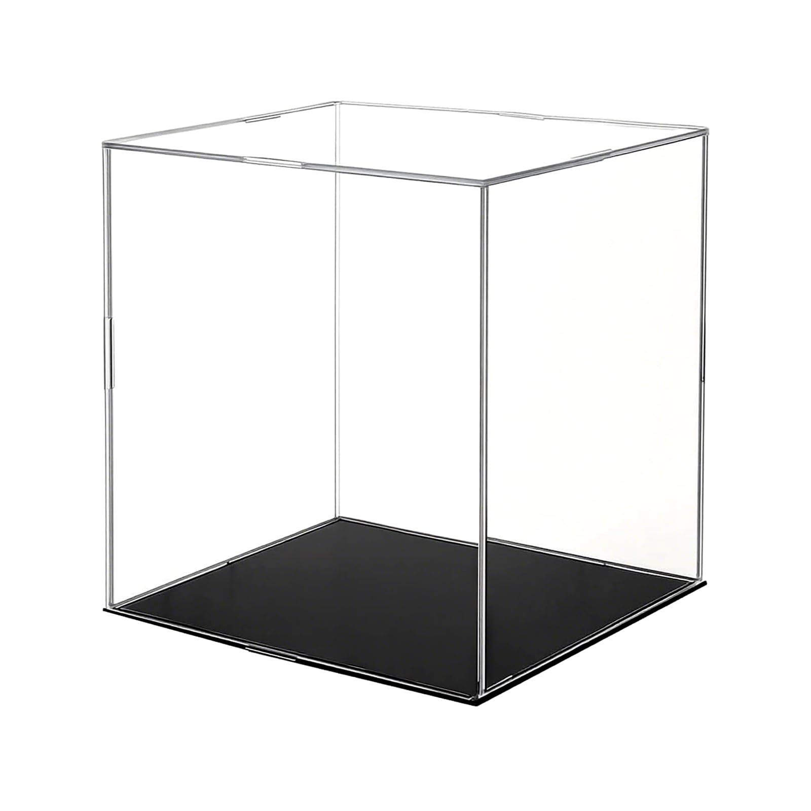 Vitrine acrylique transparente 30x20x20 cm boite anti poussière