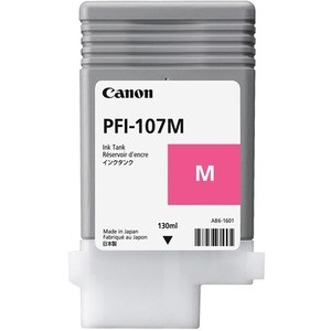 Оригинальный струйный картридж Canon 107M Пурпурный 1 упаковка 6707B001AA