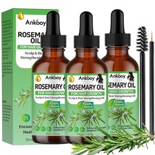 3 Pack Rosemary Oil for Hair Growth,Rosemary Hair Growth Oil,Strengthening Oi...
