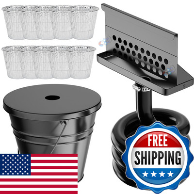 Sivsis Rear Grease Drainage System For Blackstone Griddle Equipped Rear Grease