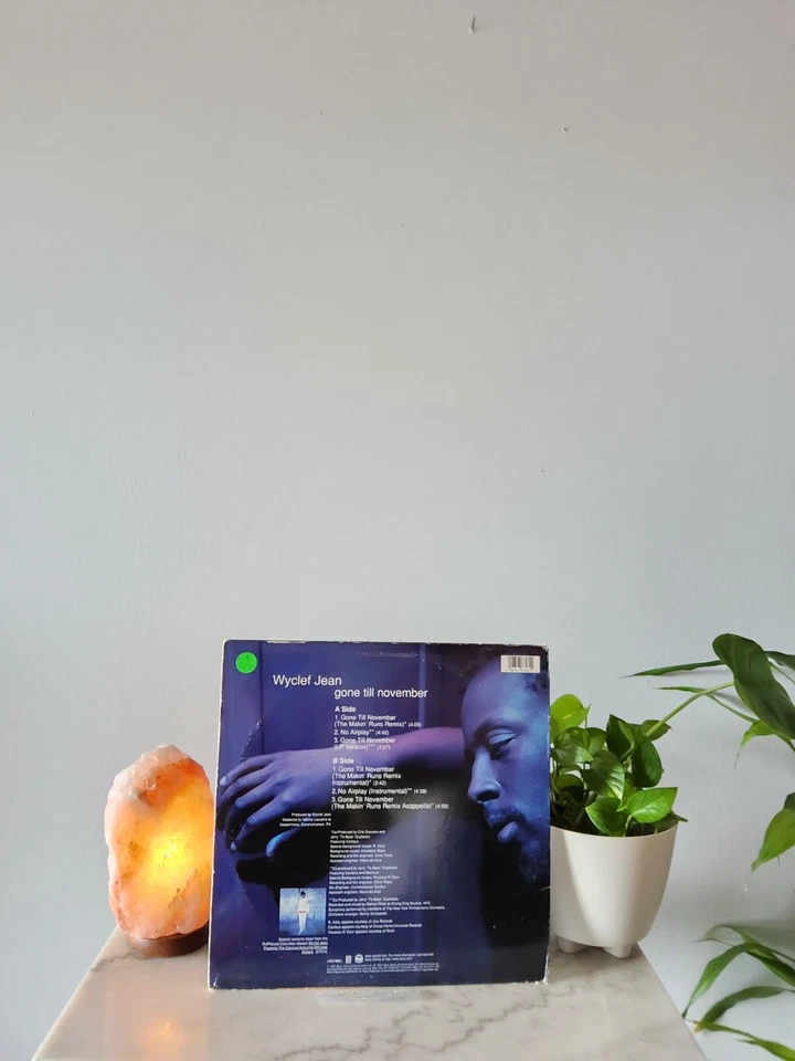 Wyclef Jean "Gone Till November" Vinyl Record - Image 2 of 4
