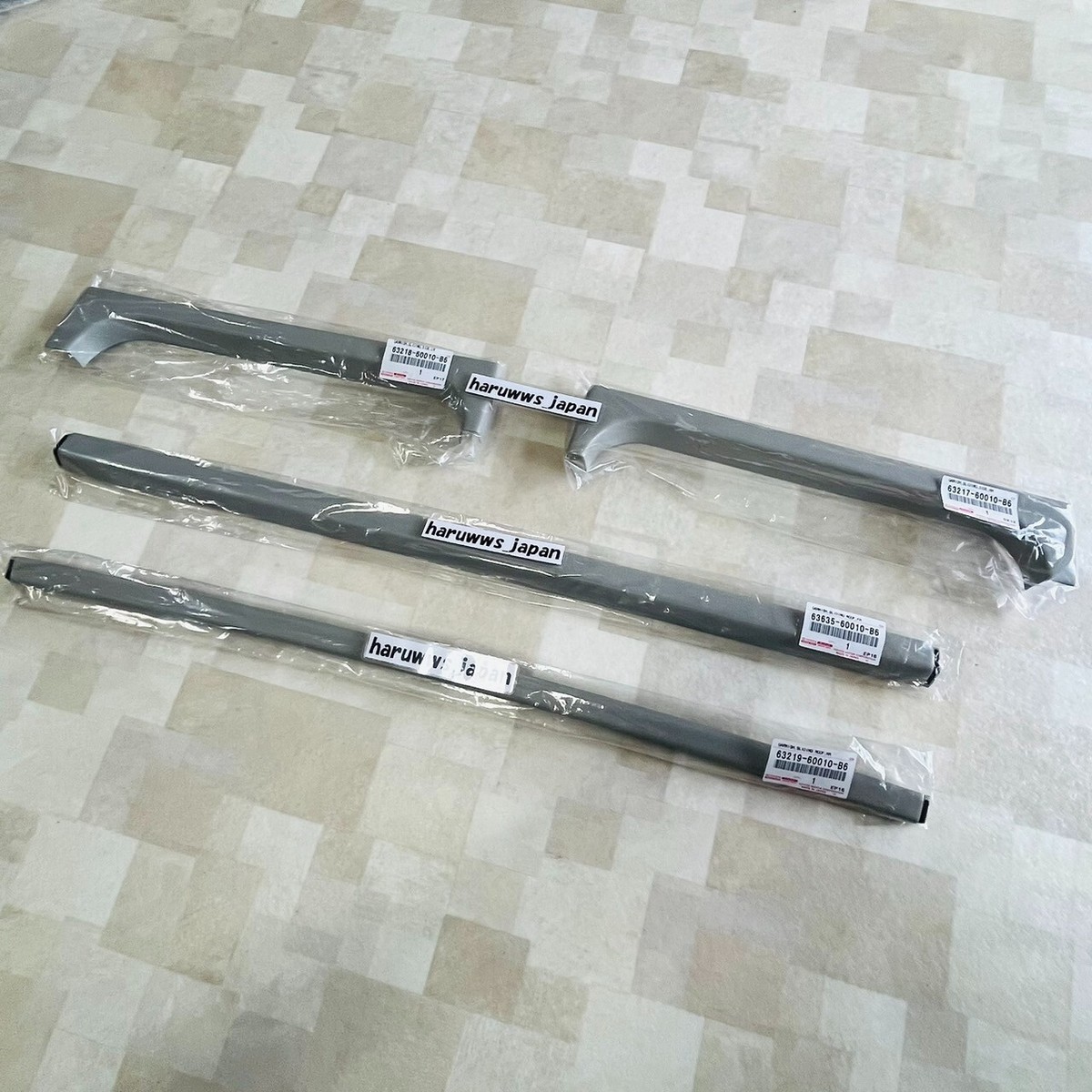 Toyota Land Cruiser Lexus LX450 Sliding Sun Roof Garnish Set of 4