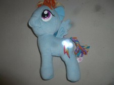 MY LITTLE PONY RAINBOW DASH INTERACTIVE MUSICAL MLP LIGHT UP PLUSH HASBRO 11"