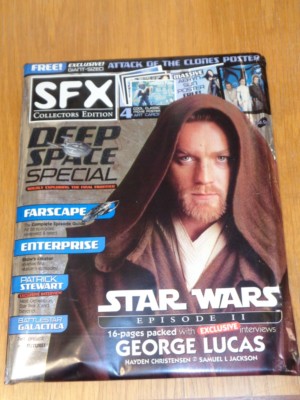 SFX COLLECTORS EDITION STAR WARS FARSCAPE PATRICK STEWART UK MAGAZINE =
