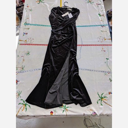 Women's Size Small Suede Evening Dress - Jiansha - Stylewe - 第 1/7 張圖片