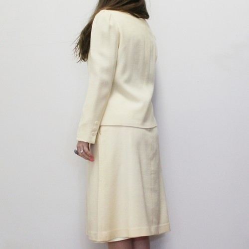 Vintage 80s Designer Skirt Suit Set Givenchy Signature Collection Sport - Picture 6 of 24