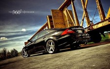 Cars mercedes benz forged mercedes Desk Mat Stitched