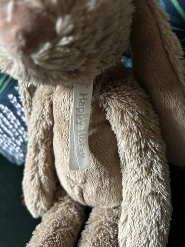 HAPPY HORSE LARGE BROWN SOFT TOY BUNNY LONG EARS/LEGS 17” - Picture 2 of 2