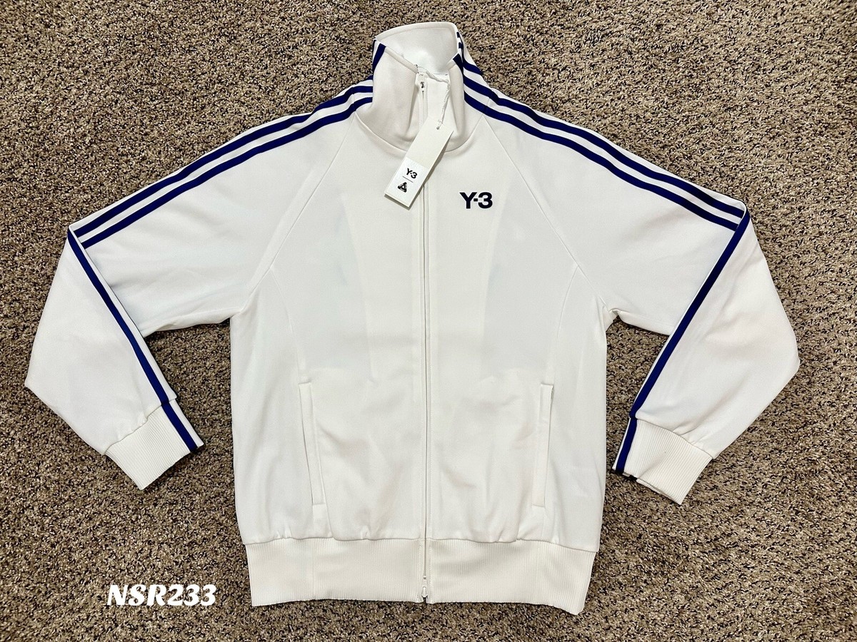 PALACE Y-3 ADIDAS TRACK TOP JACKET WHITE ROSE HN9886 SIZE SMALL NEW | eBay