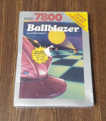 **NEW** Ballblazer ~ Atari 7800 ~ NIB Factory Sealed