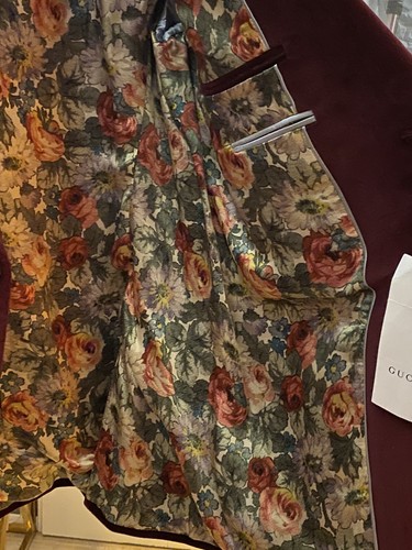 Gucci , Original Blazer/Jacke Gucci Gr.50 Samt weinrot Neu NP 1850£ - Bild 3 von 6