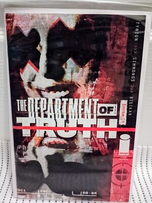 The Department of Truth #1 (Image Comics, February 2021) Error Sixth Printing