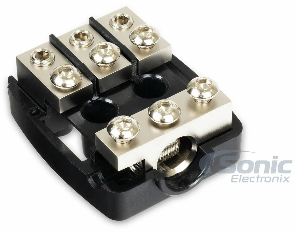 T-Spec V-DIST-PWR 1/0 - 8 AWG In 4 - 10 AWG Battery Terminal Distribution Block - Image 4 of 4