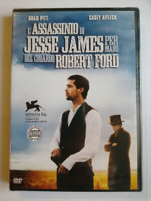 THE MORD OF JESSE JAMES PER HAND.. SEALED DVD BRAD PITT CASEY AFFLECK