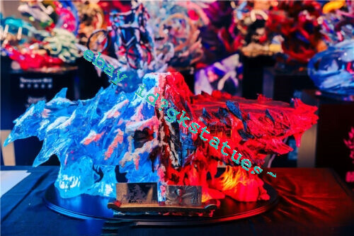 JIMEI Palace ONE PIECE Ice and Fire Statue Display Platform In Stock ...