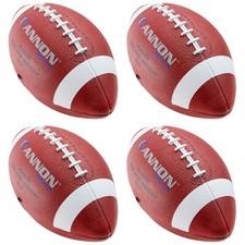 Cannon Sports Rubber Pee Wee Football, Set Of 4 NEW ***READ DESCRIPTION***