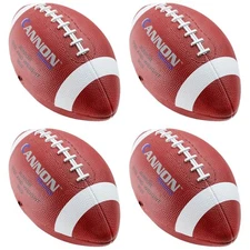 Cannon Sports Rubber Pee Wee Football, Set Of 4 NEW ***READ DESCRIPTION***