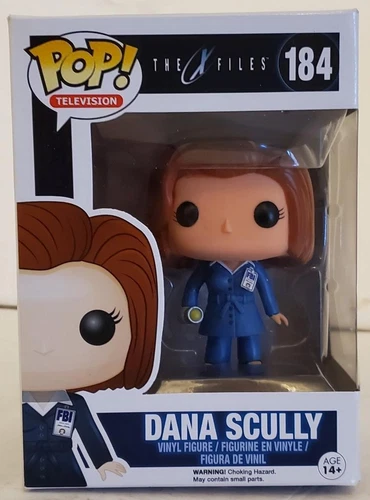 Funko Pop! Television The X Files Dana Scully #184 Vinyl Figure NIB (GG1)