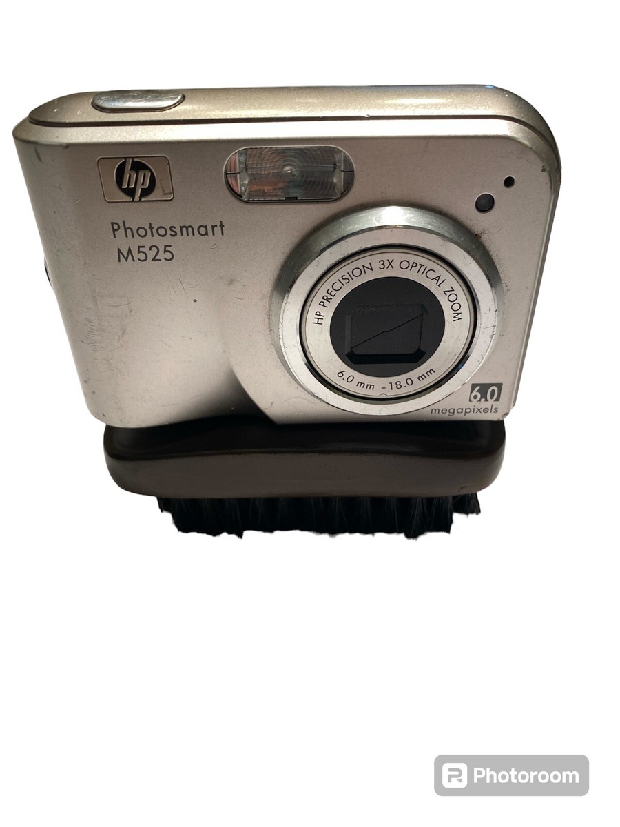 HP PhotoSmart M525 6.0MP Digital Camera - Silver for sale online