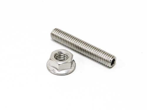 Stainless Steel Exhaust Studs & Nuts For Yamaha FZR 400 Genesis Late 1988-1989 - Picture 2 of 2