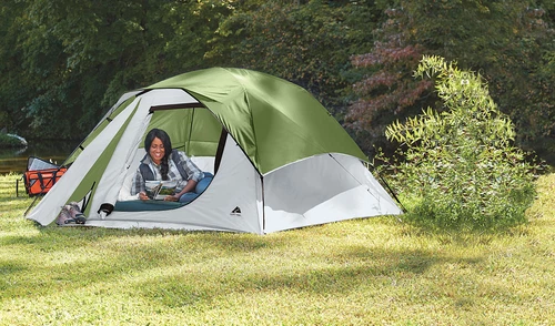 Ozark Trail 4-Person Clip Lightweight 3-Season Camping Tent with Rainfly - Picture 5 of 10