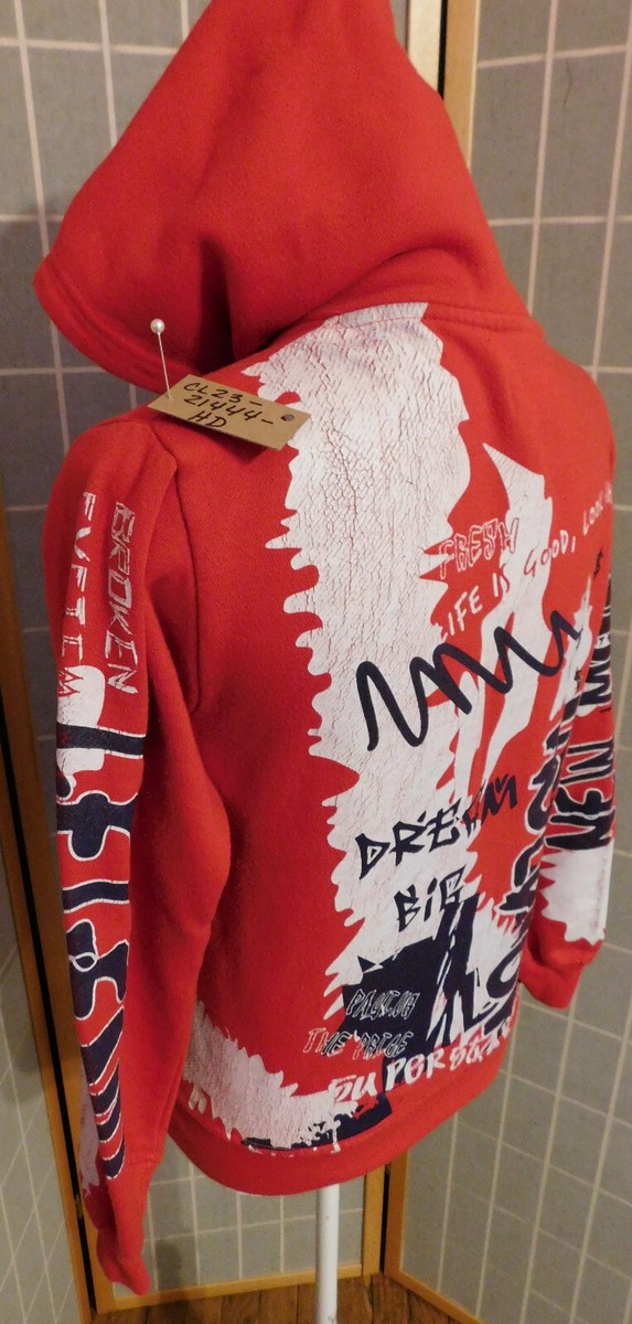 トップス JIMWAG Damage big hoodie Oversized Hoodie Drill - bleached - DON LEMME
