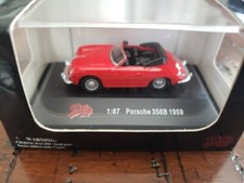 1/87 Malibu International Porsche 356B 1959 Red Convertible NIB