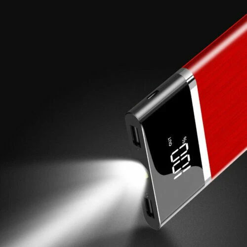 Power Bank 10000mAh 2USB External Battery Portable Charger For Mobile Phone US