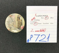 AAFES POGS, 10th Series/Printing, 1 POG, 10¢ , #P721, FAIR