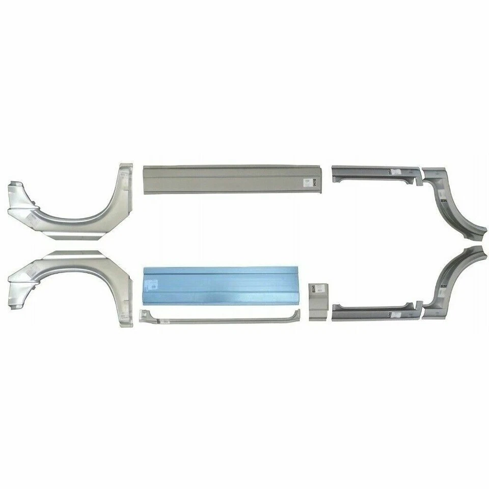 VW TRANSPORTER T4 SWB/MWB 1990-2003 10x Tole de reparation - Photo 2/4