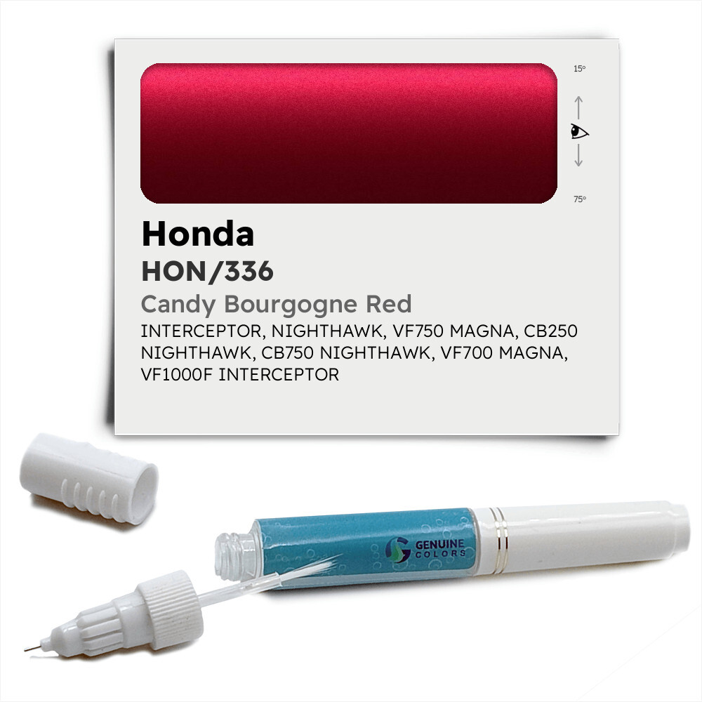HON/336 Red Touch Up Paint for Honda # R 107C U 336 CANDY