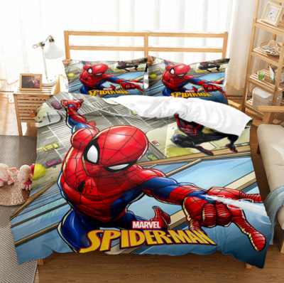 Marvel Spider-Man Bettwäsche - Wende-Bettwäsche-Set
