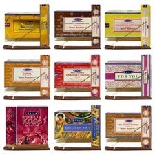 Satya Popular variety Fragrance Trumiri Incense Sticks Bundle for Home & Office