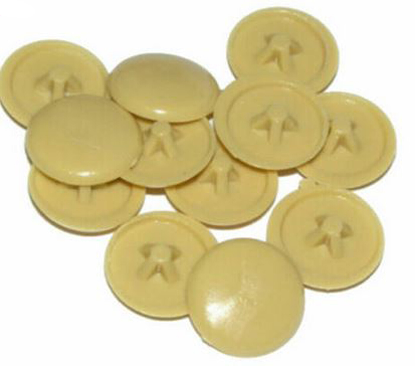 * PLASTIC POZI / PHILLIPS PUSH FIT SCREW COVER CAP CAPS Choose COLOUR