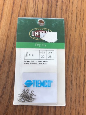 Dry Fly Tiemco Tmc 100 Größe 22 Menge 25 Schiffe N 24h