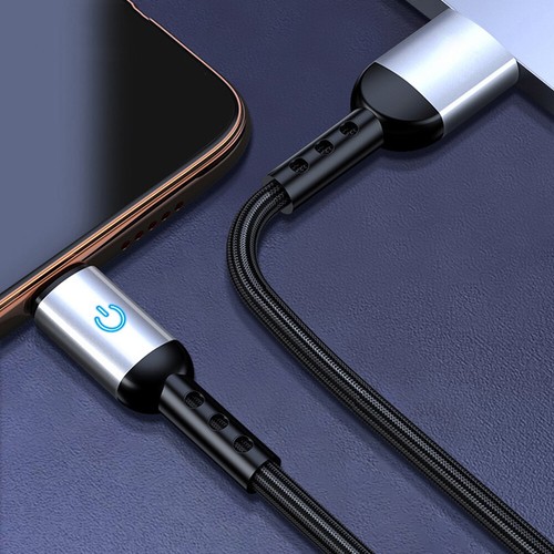 Charging Lead Cable Adapter Data Sync Charger 1.2m Fast Charging Nylon Type C ┊ - Picture 6 of 16
