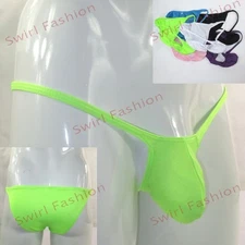 K7031 K703 Mens Underwear Tanga Bikini Contoured Pouch Swimsuit fabric