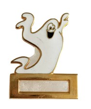 Halloween Ghost Pin Spooky Brooch Halloween Haunted House Name Badge A185