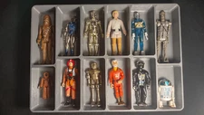 3.75 in Rugged Action Figure Tray STAR WARS GIJoe Kenner Hasbro Case Holder