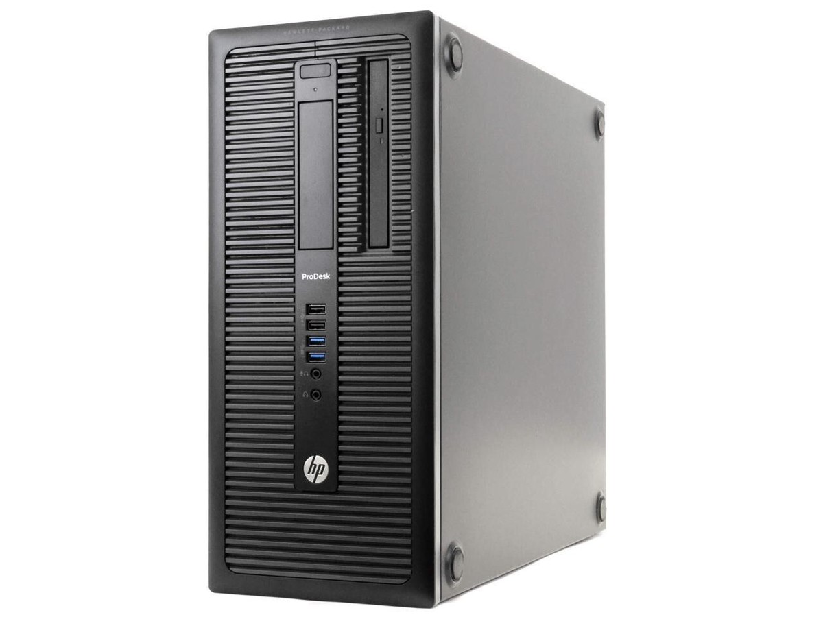 HP ProDesk 600 G2 Refurbished Desktop Computer, Intel Core i3-6100, 8GB Memory, 120GB SSD HP ProDesk 600 G2 Refurbished Desktop Computer, Intel Core i3-6100, 8GB Memory, 120GB SSD