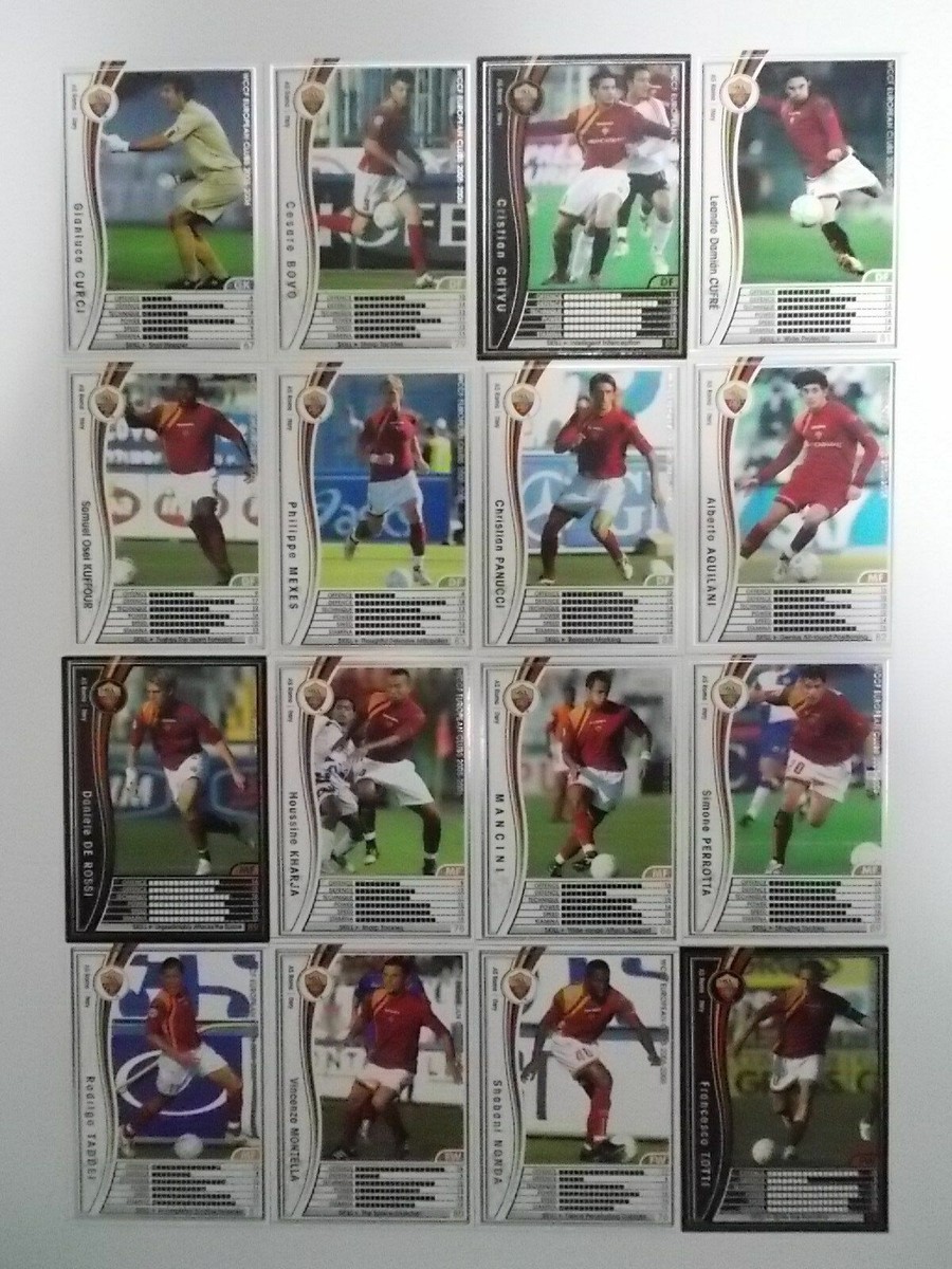 Panini WCCF Base Team Set AS Roma | eBay