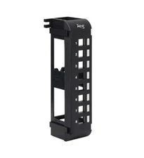 Icc IC107BP8VB Patch Panel, Blank,vertical,8-port Flush