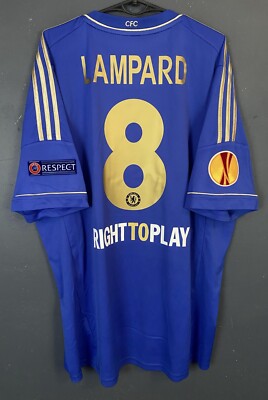 MENS FC CHELSEA 2012/2013 FRANK LAMPARD #8 SOCCER FOOTBALL SHIRT